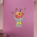 3D Pop Up Card For Mom On Mother's Day Thanksgiving Day