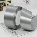Grey 1-1/2 Inches Wide 24 Yard Satin Ribbon