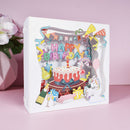 3D Birthday Cake Greeting Cards With Envelope
