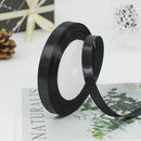 kmerlife 3/8 wide 25 yard satin ribbon black