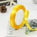 kmerlife 25 yard satin ribbon gold