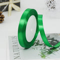kmerlife 25 yard satin ribbon green