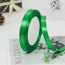 kmerlife 25 yard satin ribbon green