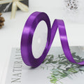kmerlife 3/8 wide 25 yard satin ribbon purple