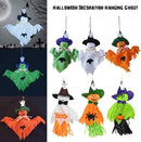 6 PCS Halloween Decoration Hanging&Pumpkin Ghost