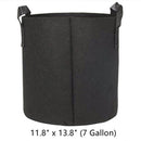 1 or 7 Gallons Fabric Planting Growing Bag