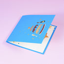 6'' x 6'' 3D Pop Up Cake Card for Birthday Gift