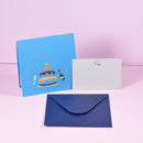 6'' x 6'' 3D Pop Up Cake Card for Birthday Gift