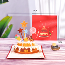 6'' x 6'' 3D Pop Up Cake Card for Birthday Gift
