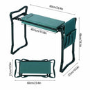 kmerlife folding garden seat with handles