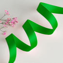 kmerlife green stain fabric ribbon-3
