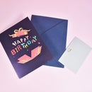 6'' x 8'' 3D Birthday Pop-Up Card For Family