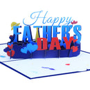 7.0'' x 5.1'' Happy Father's Day Pop-Up Card