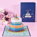 3D Cake Pop Up Card for Mom Daughter Mothers