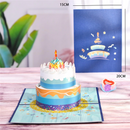 3D Cake Pop Up Card for Mom Daughter Mothers