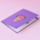 Purple Magnolia Flower 3D Card For Mom