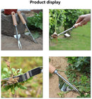 kmerlife stainless steel weed fork
