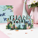 8" x 6" Thank You Pop Up Greeting Card