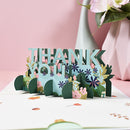 8" x 6" Thank You Pop Up Greeting Card