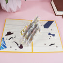 6.3'' x 8.3'' Pop-Up The Best Dad Card For Father