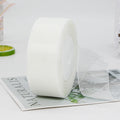 kmerlife white Chiffon Organza Wired Ribbon 50 Yards