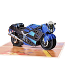 Motorcycle Greeting Card For Dad & Husband