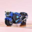 Motorcycle Greeting Card For Dad & Husband