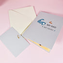 Father's Day Card with Envelope for Dad Papa Husband