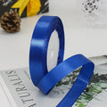 kmerlife 5/8 wide 25 yard royal blue satin ribbon