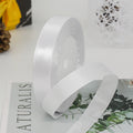 kmerlife white satin ribbon