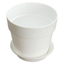 white garden plant flowerpots kmerlife